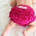 Ruffled Fuchsia Woven Bloomer RuffleButts 